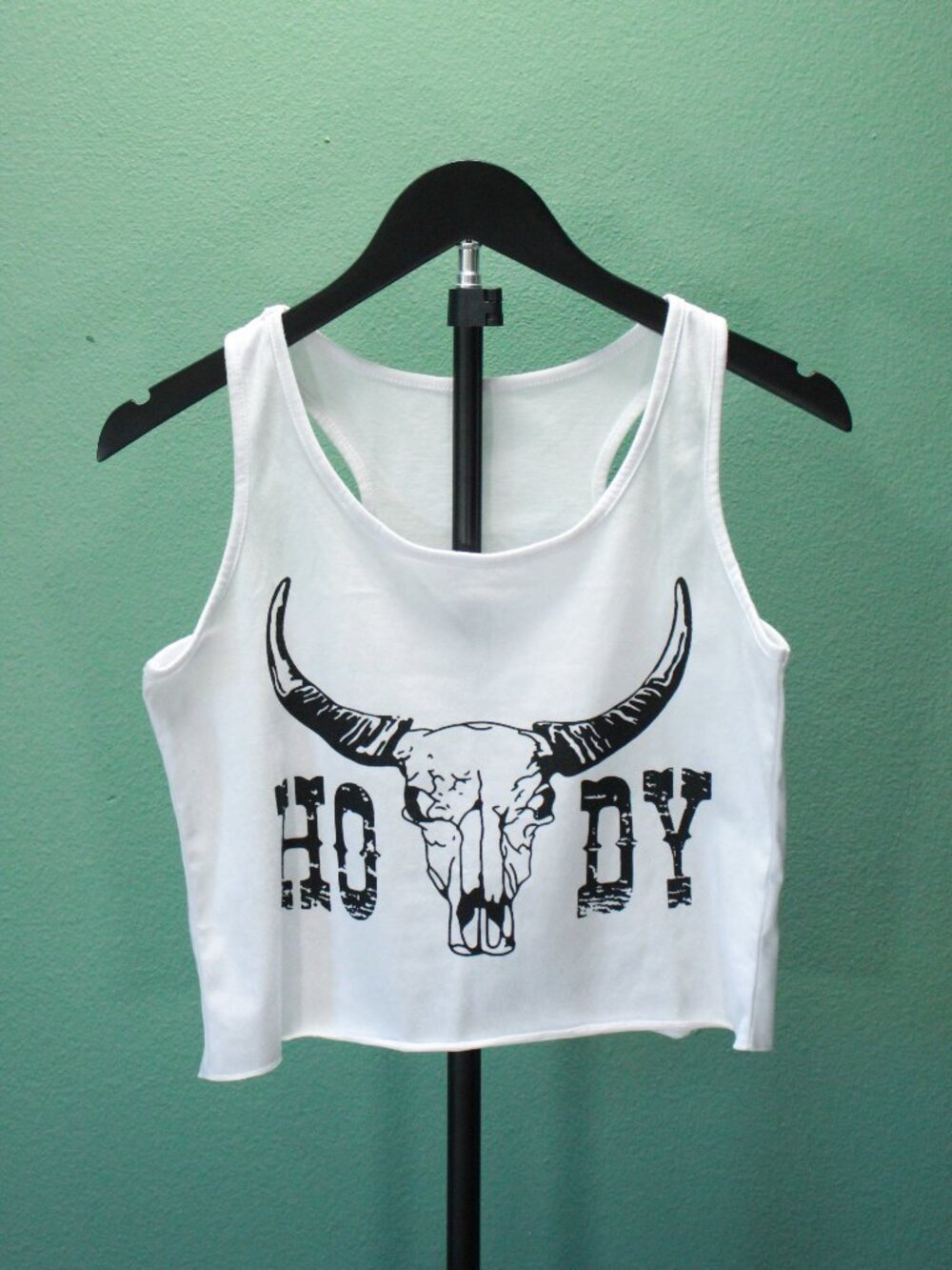 Women's Cowgirl Rodeo Crop Tank Top